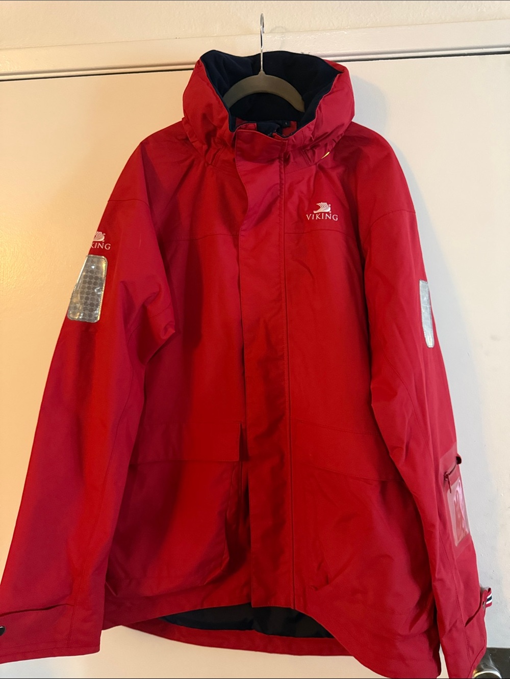 Viking Red Waterproof Jacket